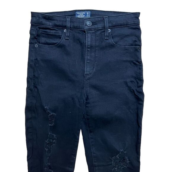 Abercrombie and fitch Simone distressed black skinny jean - Picture 4 of 11